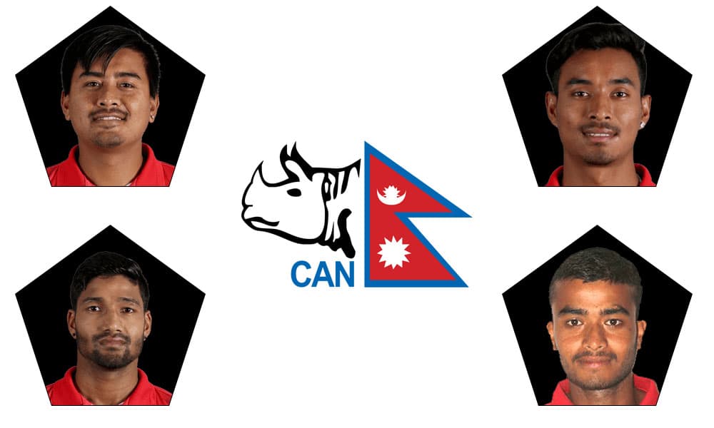 CAN sacks Four cricketers