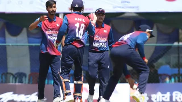 Nepal register 15 run-win over PNG in T20I series opener