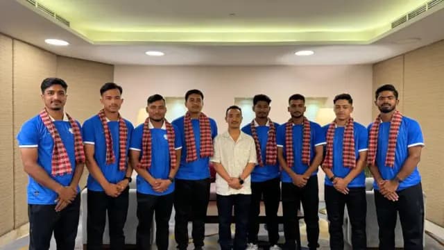 Nepal departs for Hong Kong Super Sixes 2024 with strong squad led by Sundeep Jora