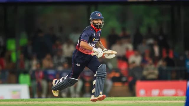 Zuhaib's three wickets and Waseem's blitz hand UAE rain-hit win over Nepal