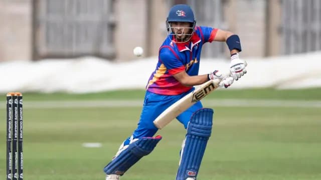 Nepal's valiant effort against Scotland fall short by a whisker