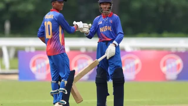 Nepal posts record total of 420 runs in ACC Men's U16 East Zone Cup