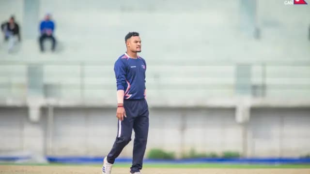 Bhurtel hundred, Dhami four-for give Nepal 81-run win over Jersey
