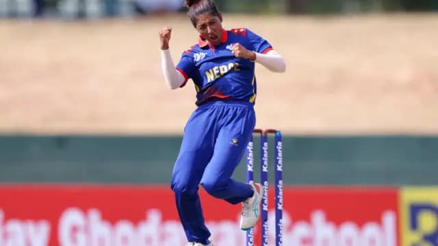 Indu Barma becomes first Nepali Women cricketer to reach 1000 T20I runs
