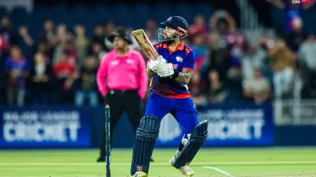 Kushal Bhurtel hits 105 as Nepal warm up for League 2 against Jersey