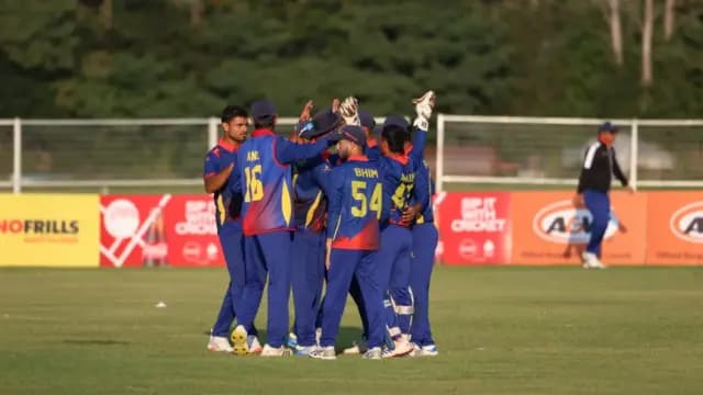 Nepal back to winning ways with a convincing triumph over Oman