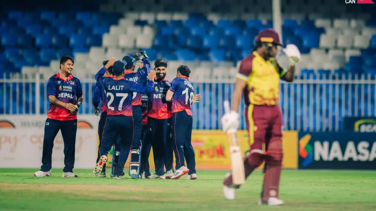 Nepal defeated West Indies by 90 runs in second T20I.