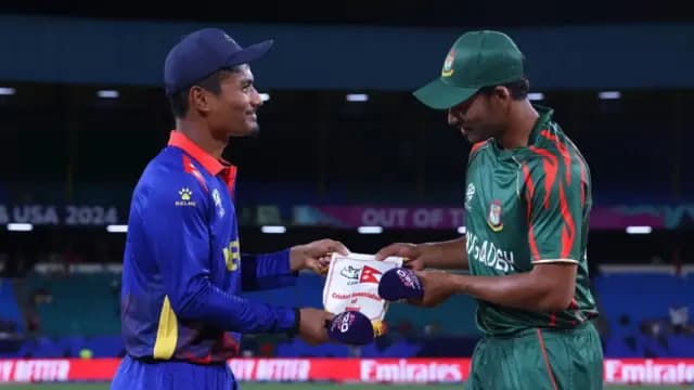 Nepal falls short by 21 runs against Bangladesh in T20 World Cup 2024