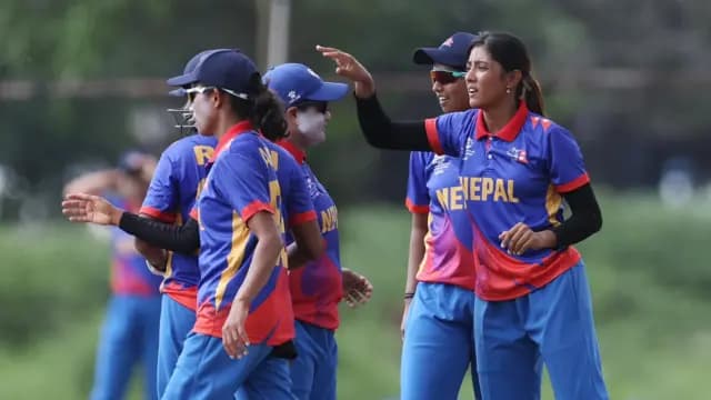Nepal women secure crucial win over Bahrain to keep Super three hopes alive