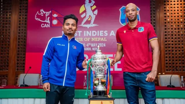 Nepal to bowl first, Karan KC on bench