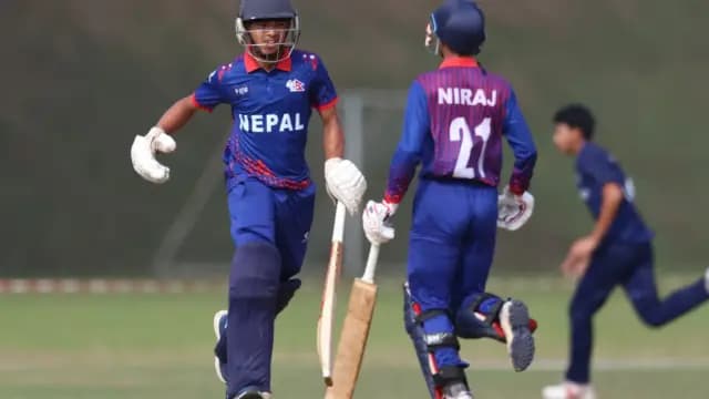 Nepal U16 off to a flying start in ACC U16 Eastern Region Cup