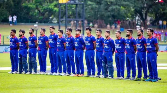 Nepal announces 18-man squad for T20I Tri-Series