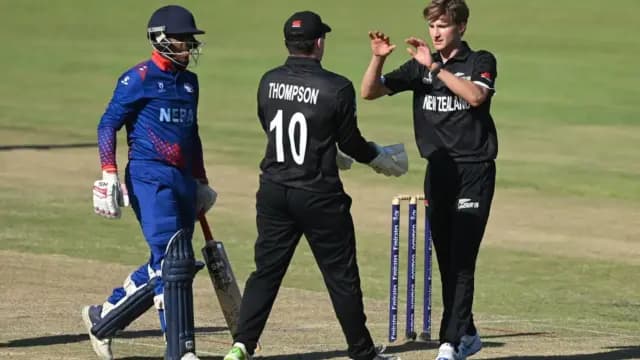 Nepal starts the U19 World Cup with a defeat against New Zealand