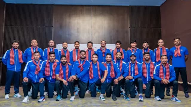 Nepalese Cricket Team off to India for Friendship Cup T20 Tri-Series