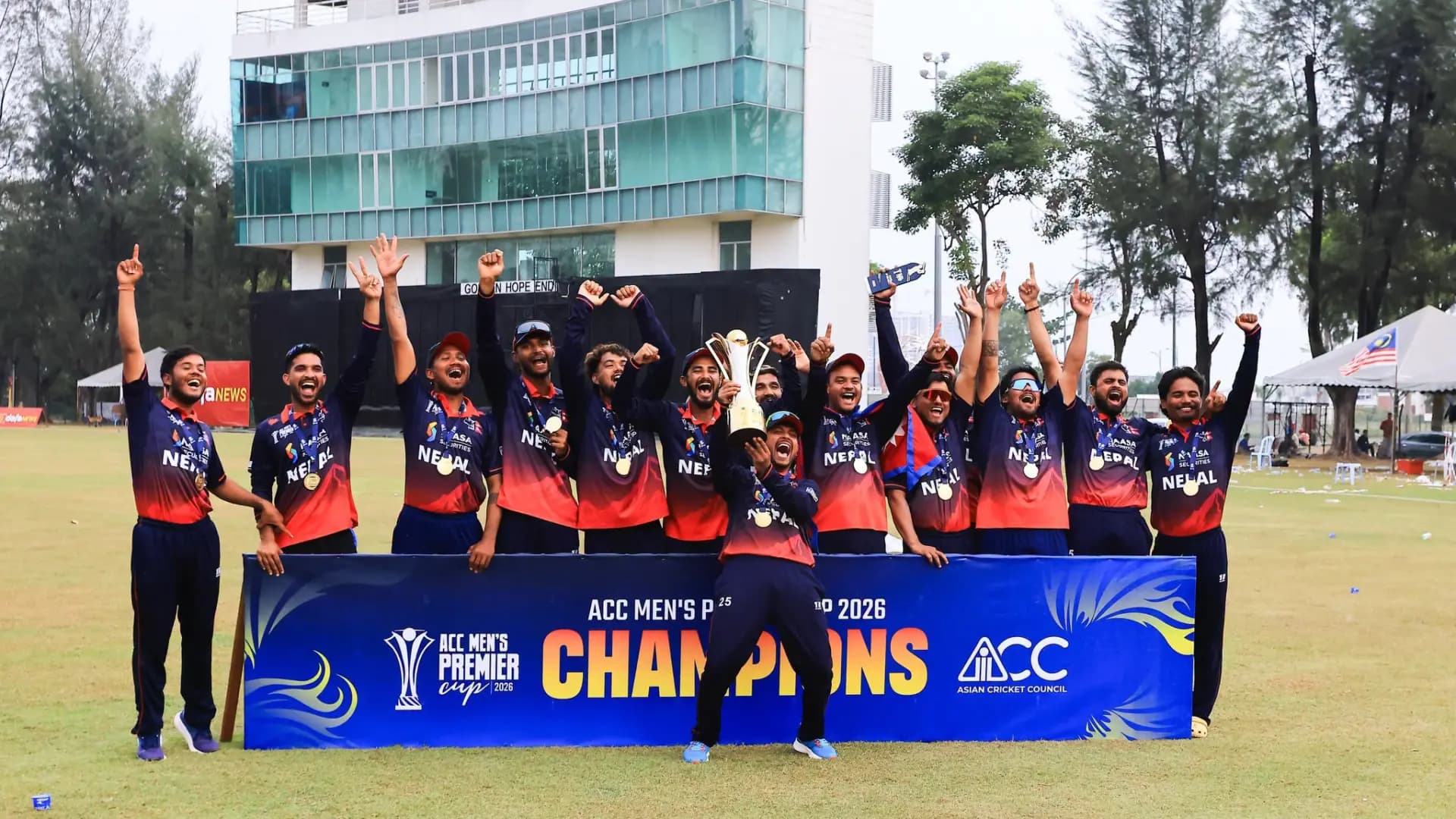 Nepal qualify for the 2027 Asia Cup!
