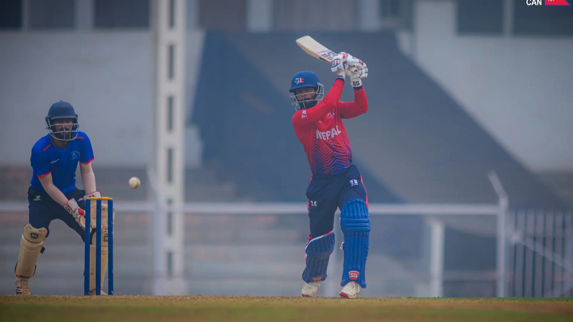 Aarif Sheikh batting