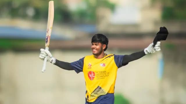 Arjun’s record ton, Deepak's five-for take Pokhara into final