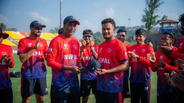 Hemant Dhami becomes Nepal men's 54th T20I player with debut against UAE