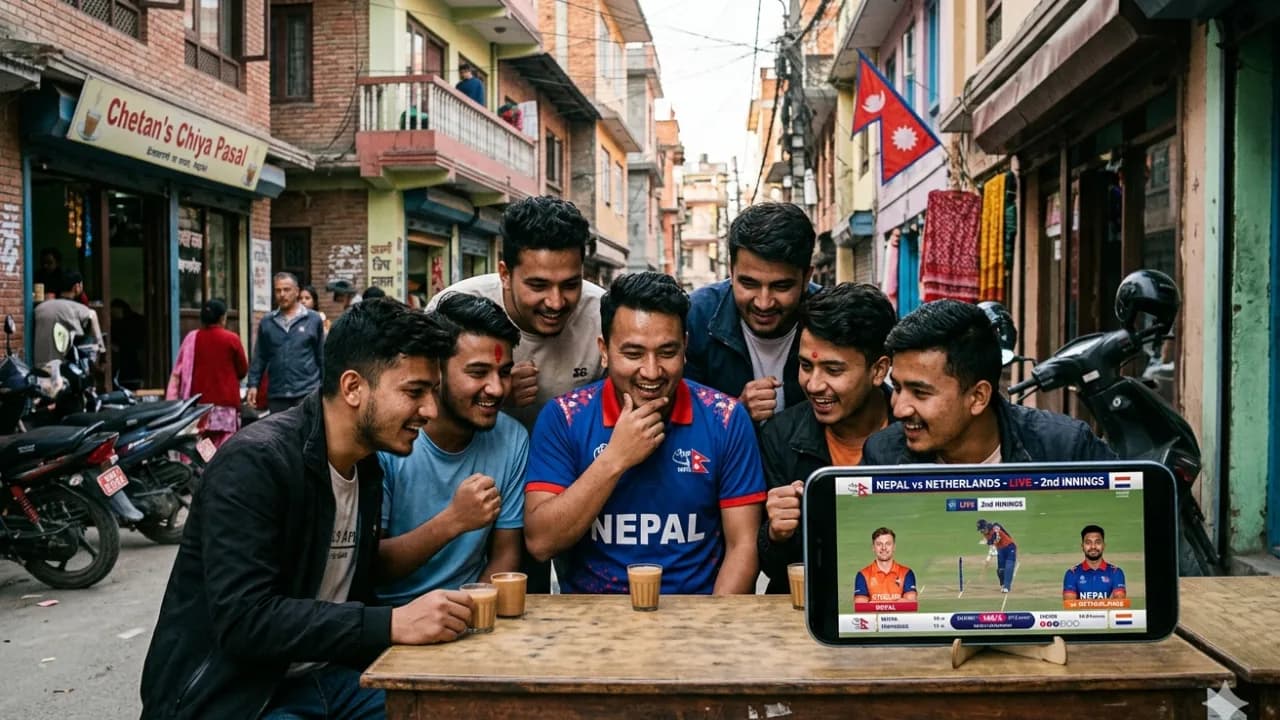 How Nepal's Cricket Fans Are Streaming Matches in the Digital Age