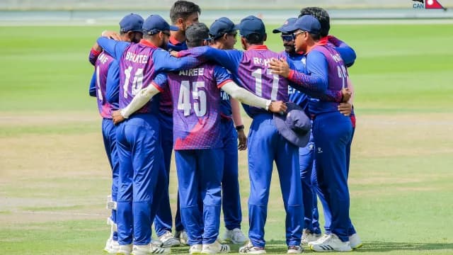 Nepal retains ODI status with a record win over UAE